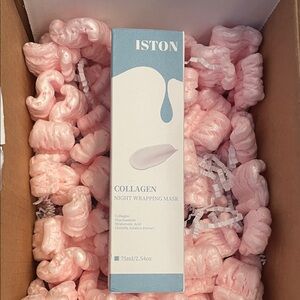 Collagen Night Wrapping Mask - White and Blue
